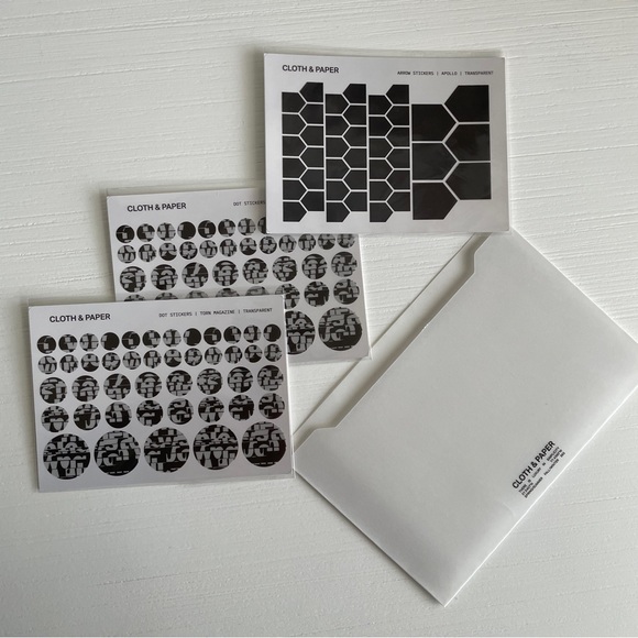 Cloth & Paper Sample Stickers - Picture 2 of 2